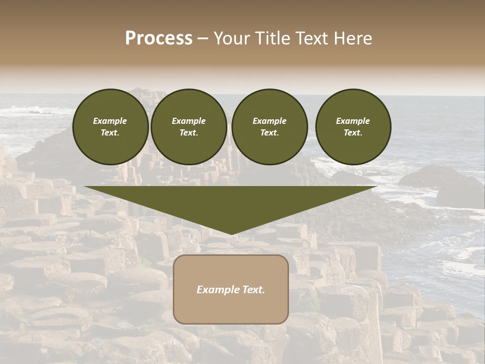 Giant's Causeway, Northern Ireland PowerPoint Template