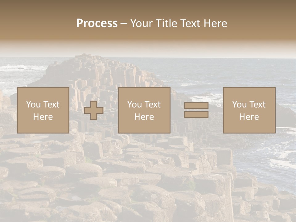 Giant's Causeway, Northern Ireland PowerPoint Template
