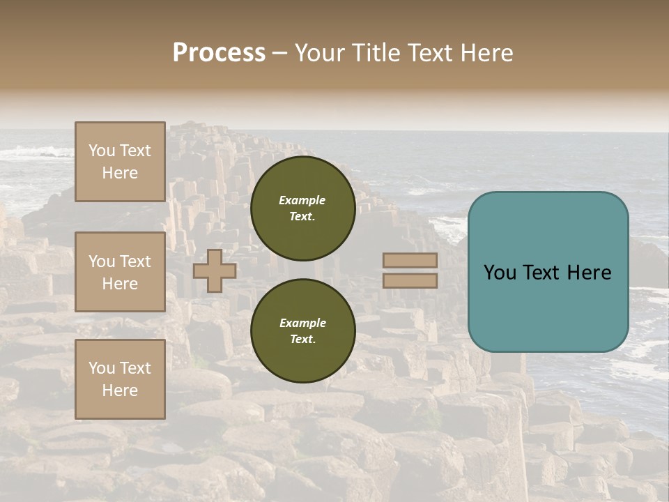 Giant's Causeway, Northern Ireland PowerPoint Template