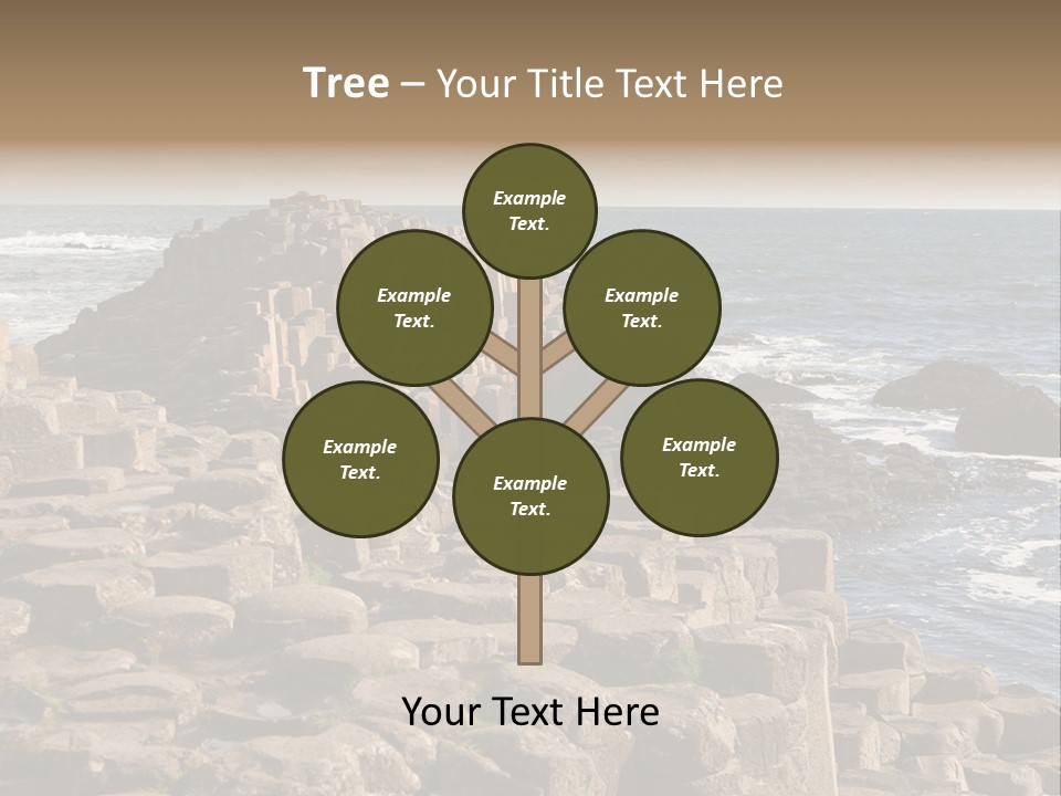 Giant's Causeway, Northern Ireland PowerPoint Template
