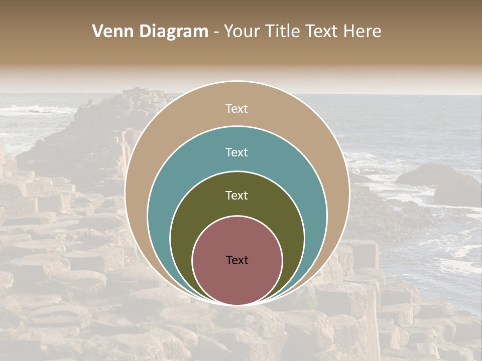 Giant's Causeway, Northern Ireland PowerPoint Template