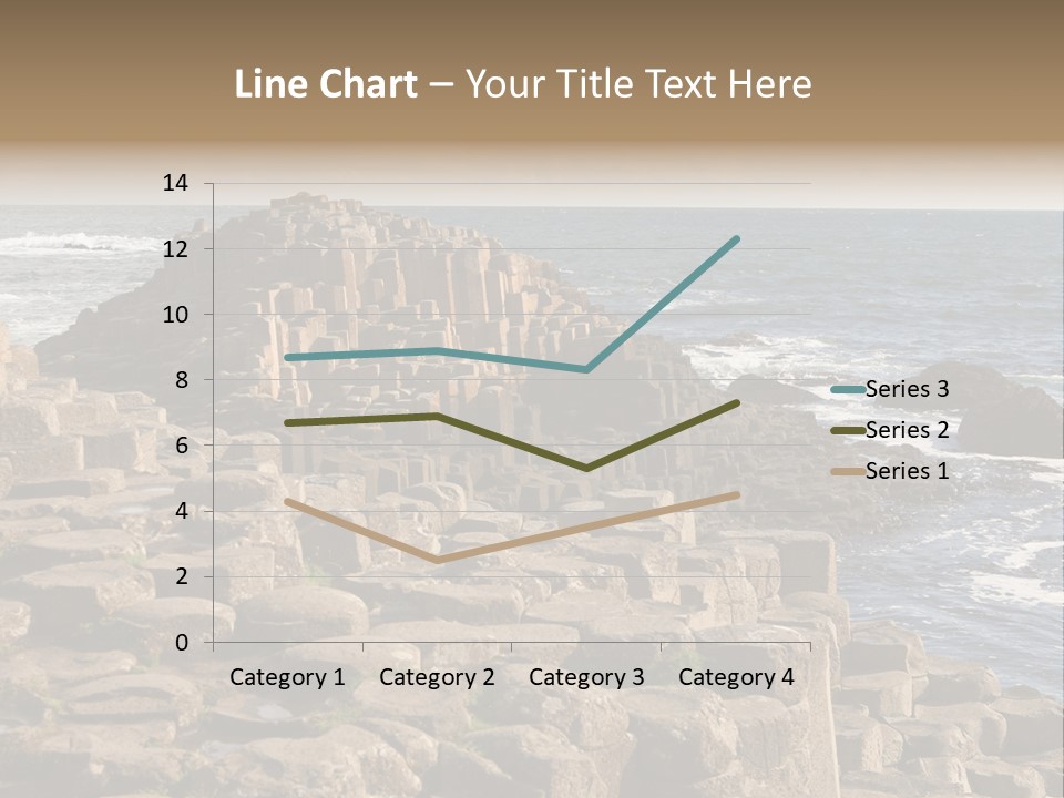 Giant's Causeway, Northern Ireland PowerPoint Template