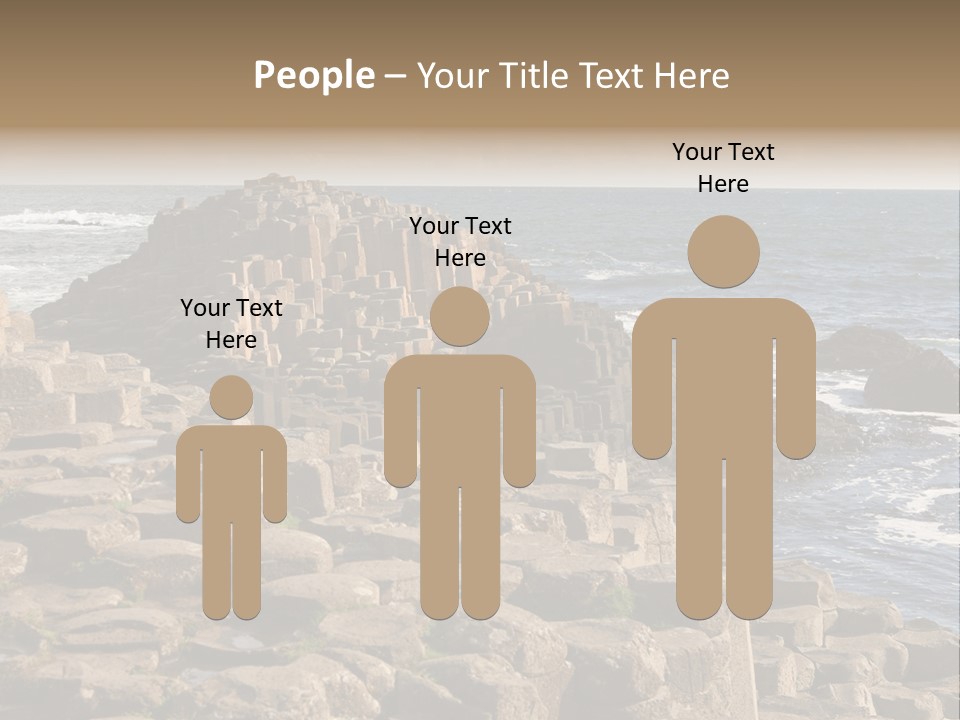 Giant's Causeway, Northern Ireland PowerPoint Template
