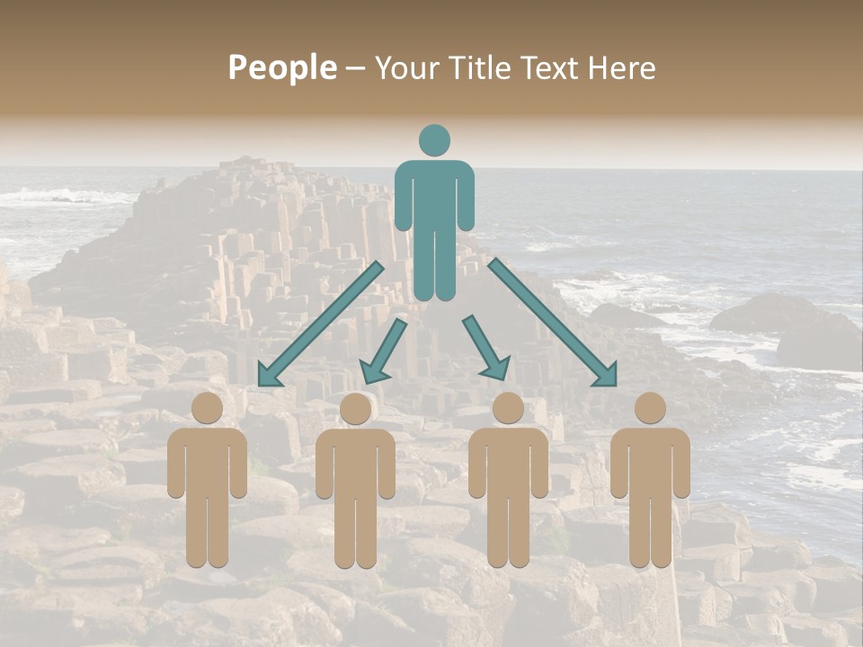 Giant's Causeway, Northern Ireland PowerPoint Template