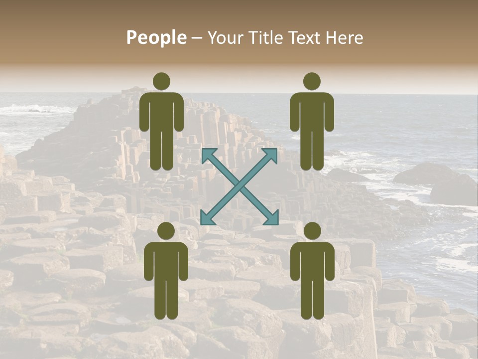 Giant's Causeway, Northern Ireland PowerPoint Template