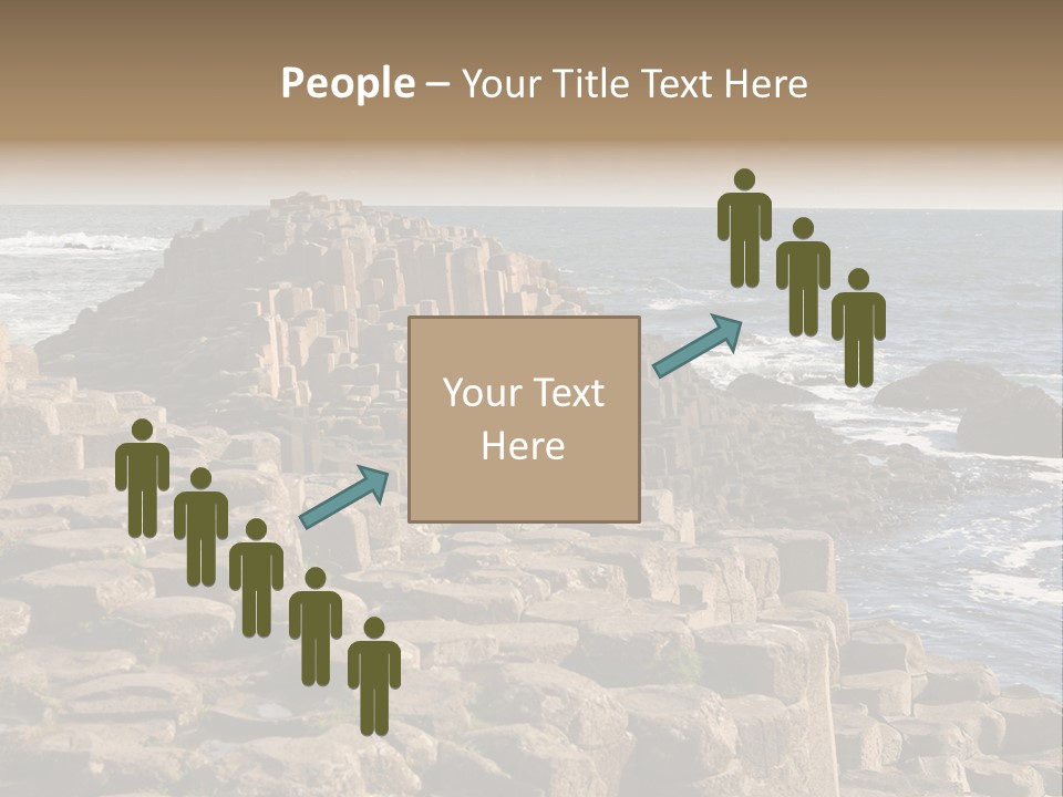 Giant's Causeway, Northern Ireland PowerPoint Template