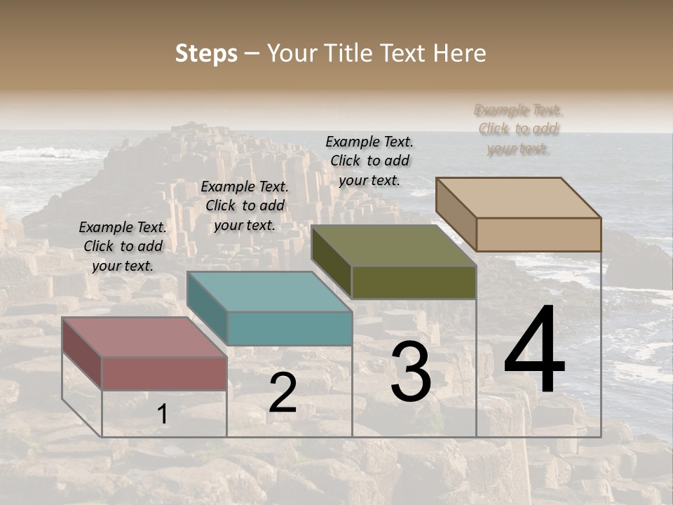 Giant's Causeway, Northern Ireland PowerPoint Template
