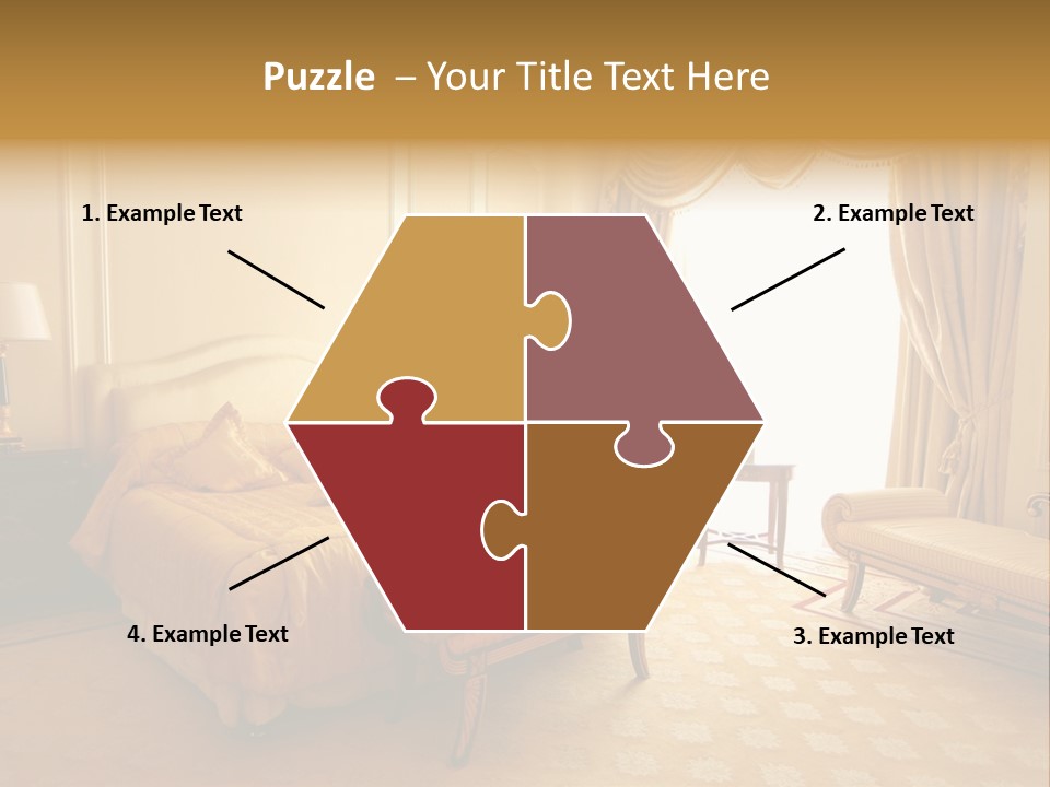 A Luxury Hotel Room PowerPoint Template