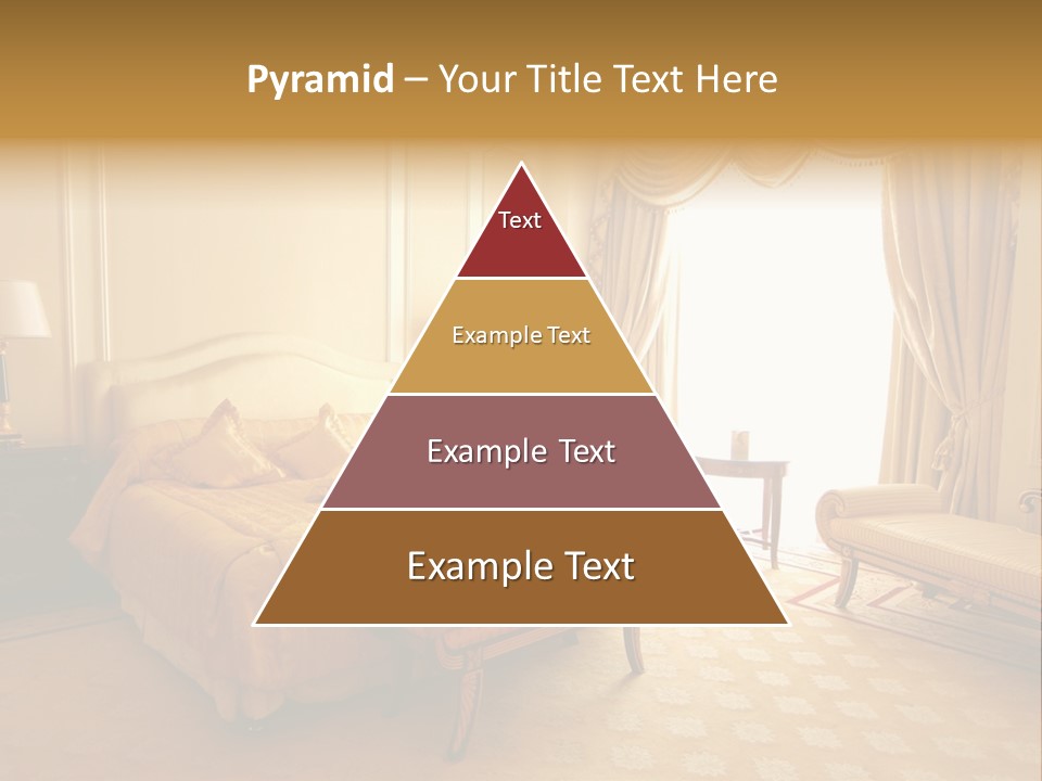 A Luxury Hotel Room PowerPoint Template