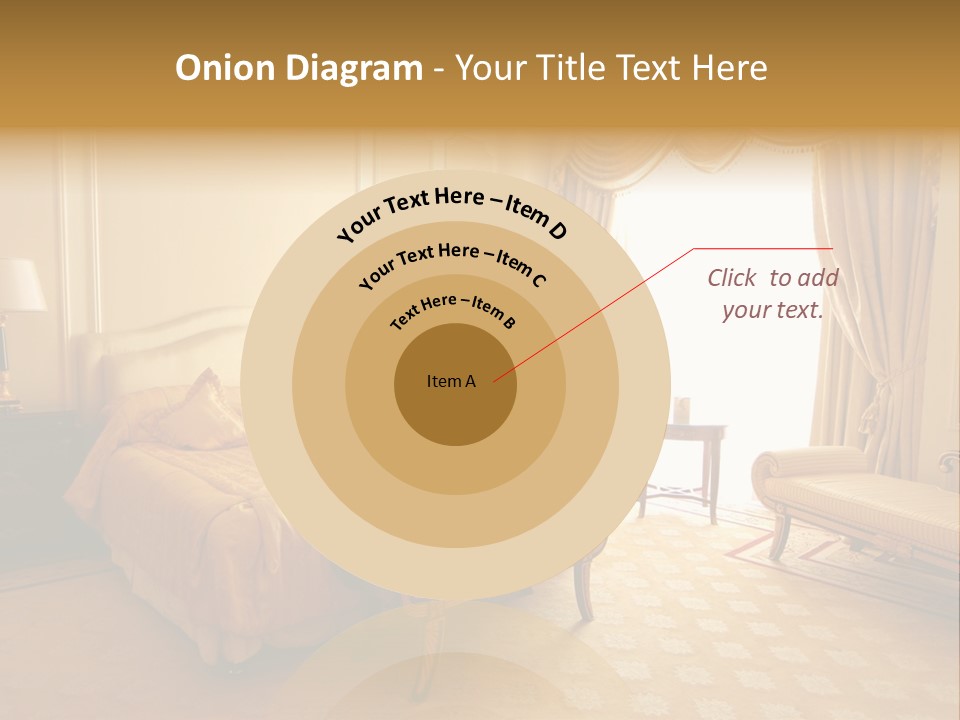 A Luxury Hotel Room PowerPoint Template