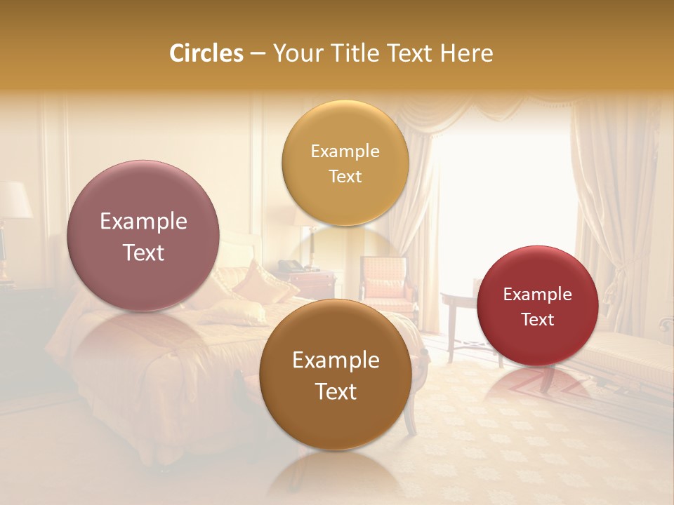 A Luxury Hotel Room PowerPoint Template