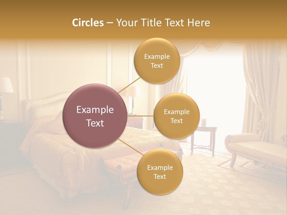 A Luxury Hotel Room PowerPoint Template
