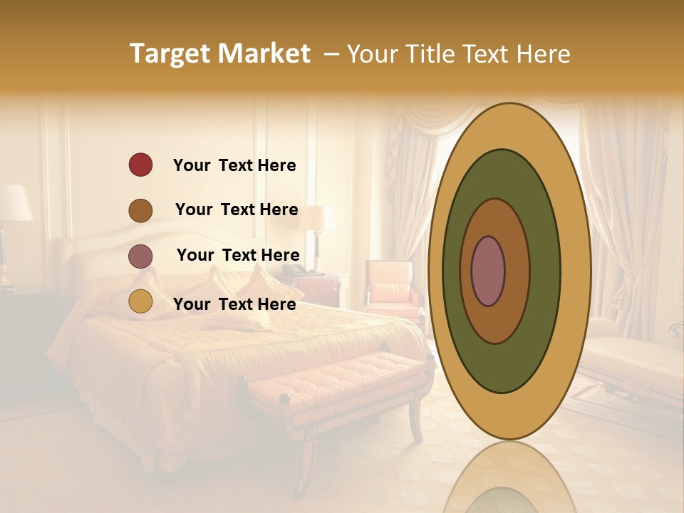 A Luxury Hotel Room PowerPoint Template