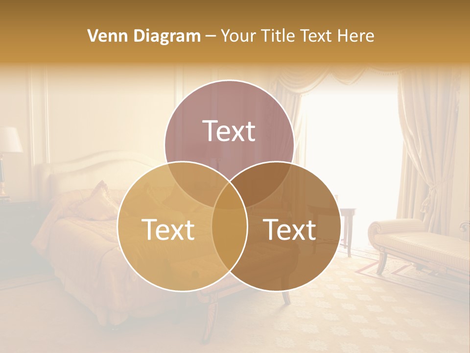 A Luxury Hotel Room PowerPoint Template