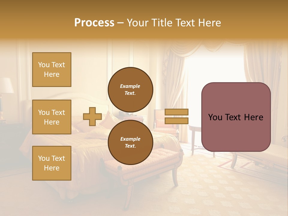A Luxury Hotel Room PowerPoint Template