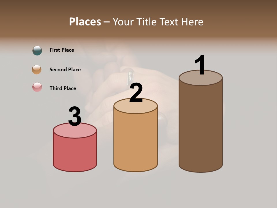 Image Of Two Men Holding Hands At Gay Wedding PowerPoint Template