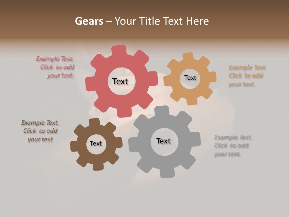 Image Of Two Men Holding Hands At Gay Wedding PowerPoint Template