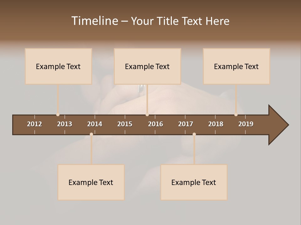Image Of Two Men Holding Hands At Gay Wedding PowerPoint Template