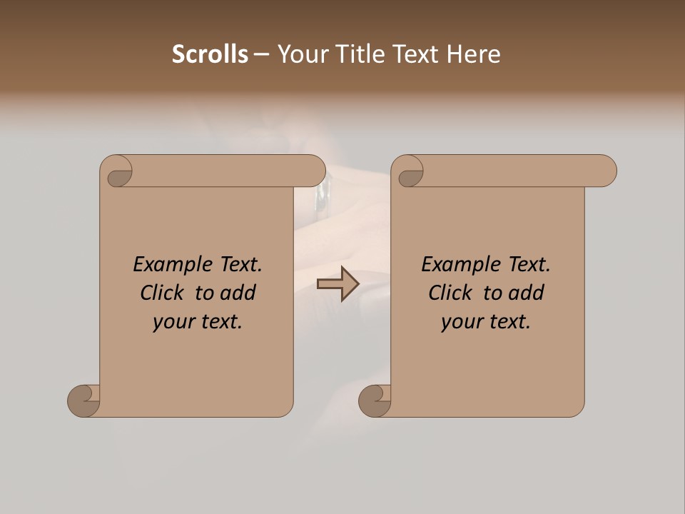 Image Of Two Men Holding Hands At Gay Wedding PowerPoint Template