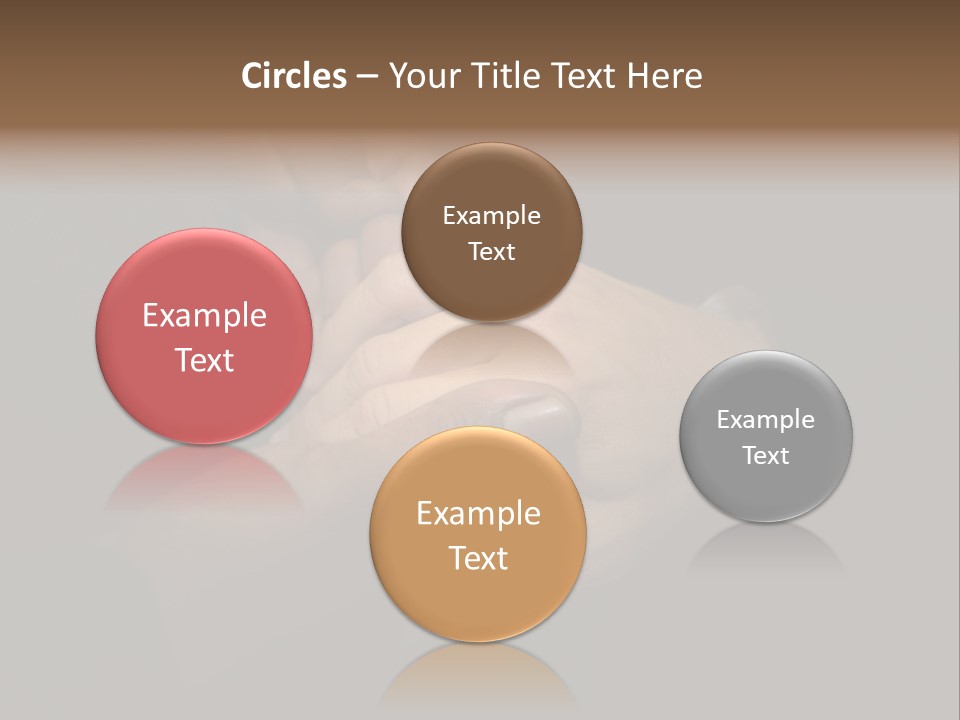 Image Of Two Men Holding Hands At Gay Wedding PowerPoint Template