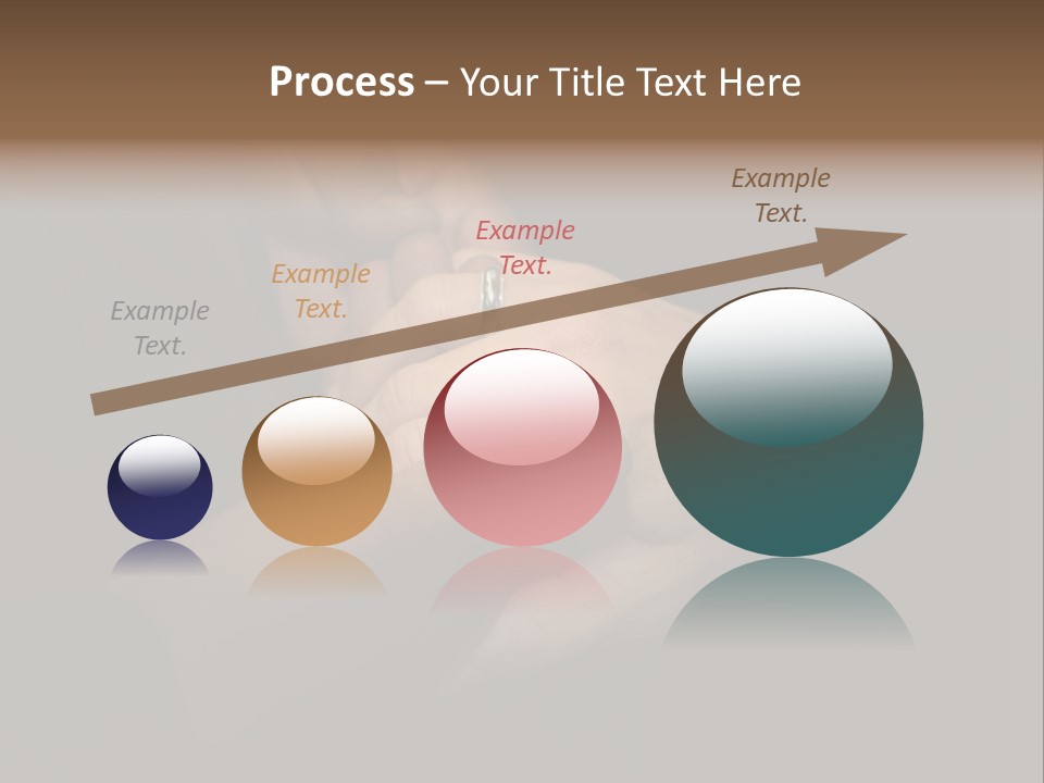 Image Of Two Men Holding Hands At Gay Wedding PowerPoint Template