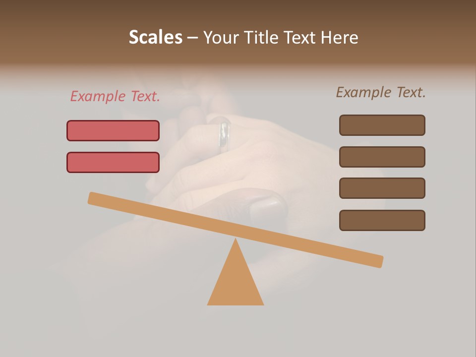 Image Of Two Men Holding Hands At Gay Wedding PowerPoint Template