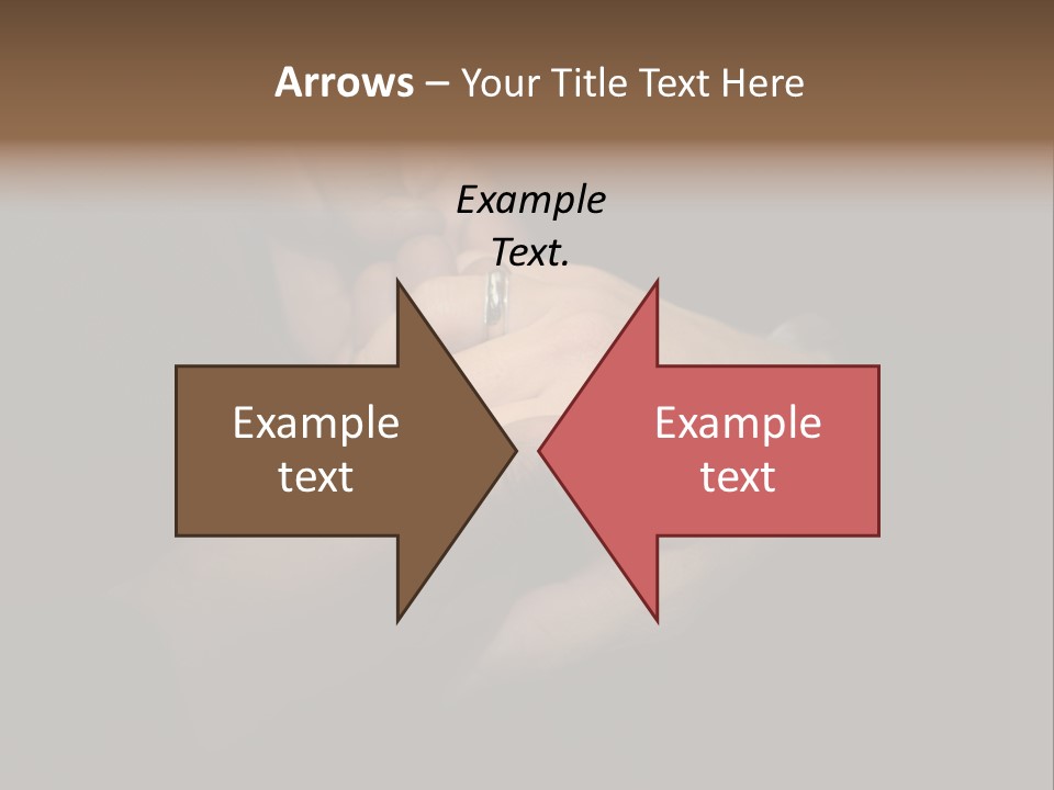 Image Of Two Men Holding Hands At Gay Wedding PowerPoint Template