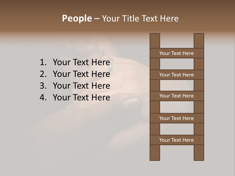 Image Of Two Men Holding Hands At Gay Wedding PowerPoint Template