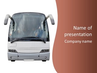 Isolated Coach PowerPoint Template