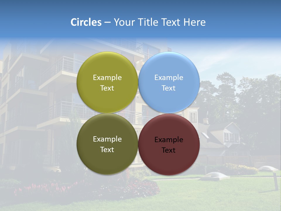 New Modern Apartments PowerPoint Template
