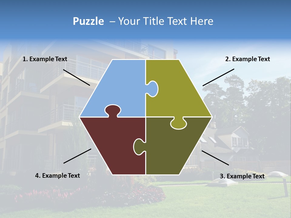 New Modern Apartments PowerPoint Template