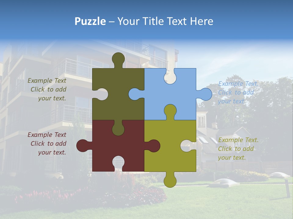 New Modern Apartments PowerPoint Template