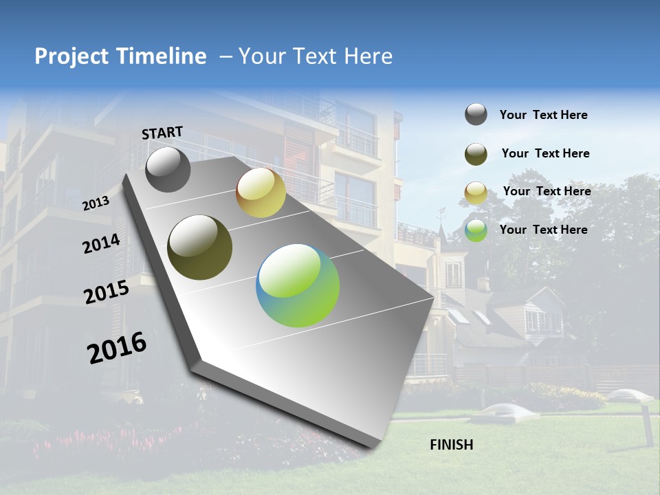 New Modern Apartments PowerPoint Template