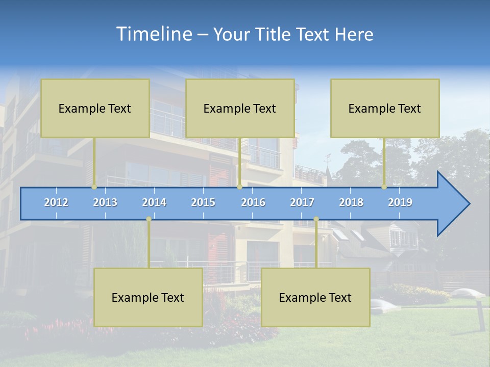New Modern Apartments PowerPoint Template