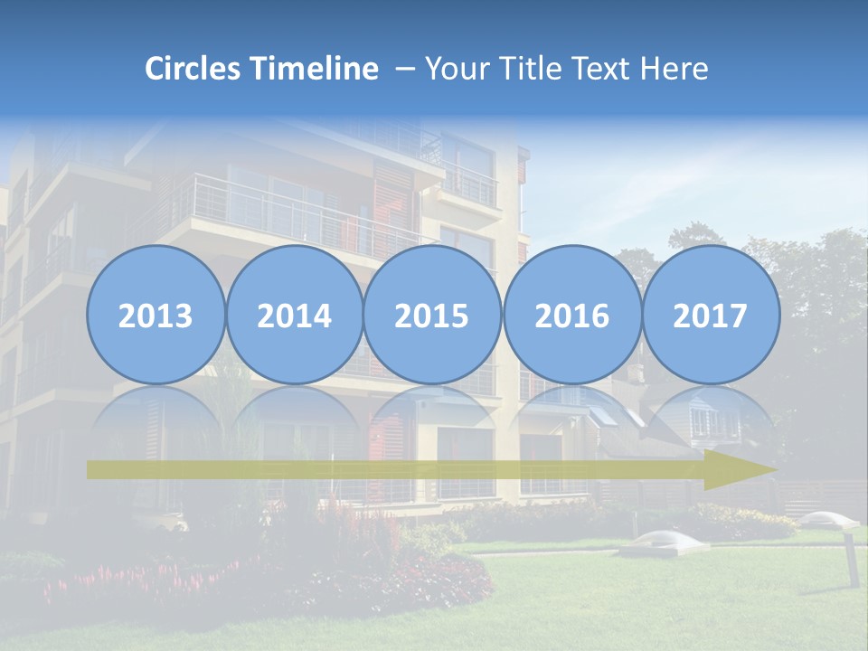 New Modern Apartments PowerPoint Template