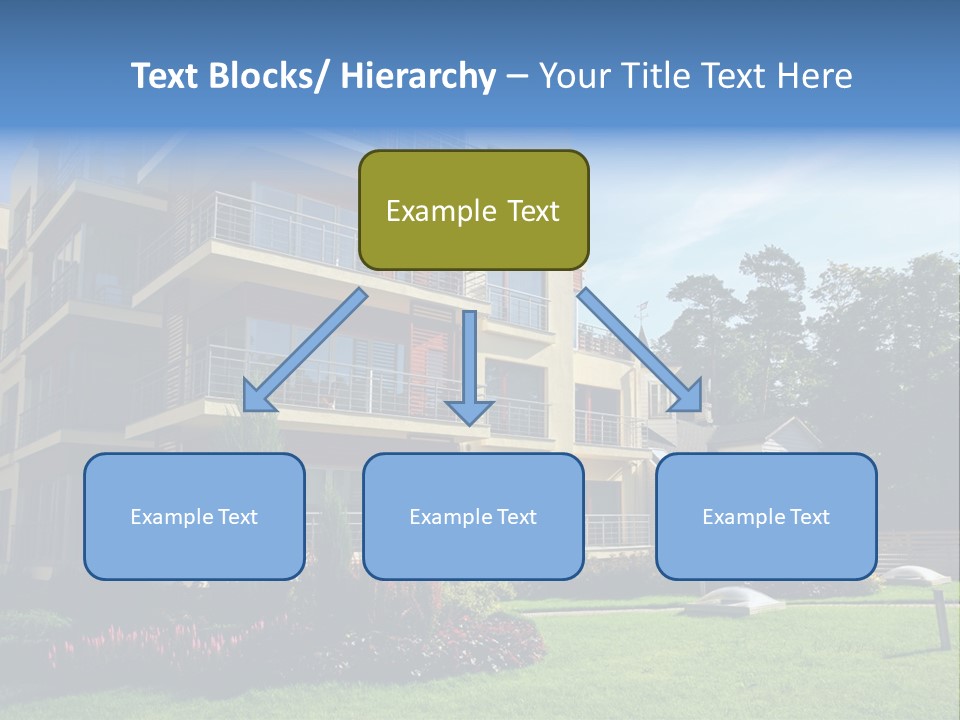 New Modern Apartments PowerPoint Template