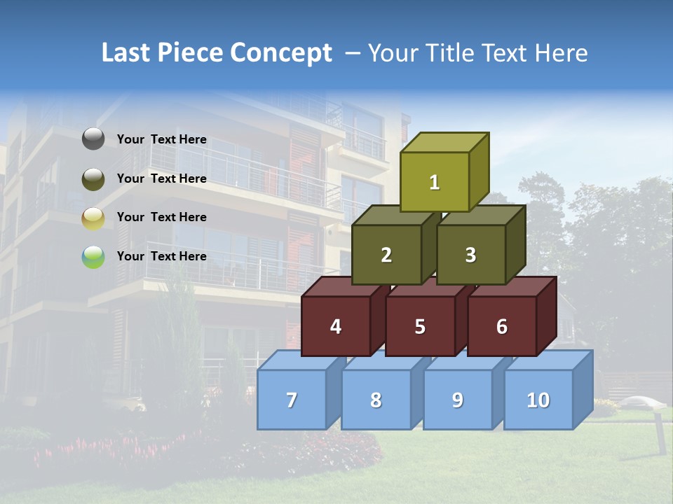New Modern Apartments PowerPoint Template