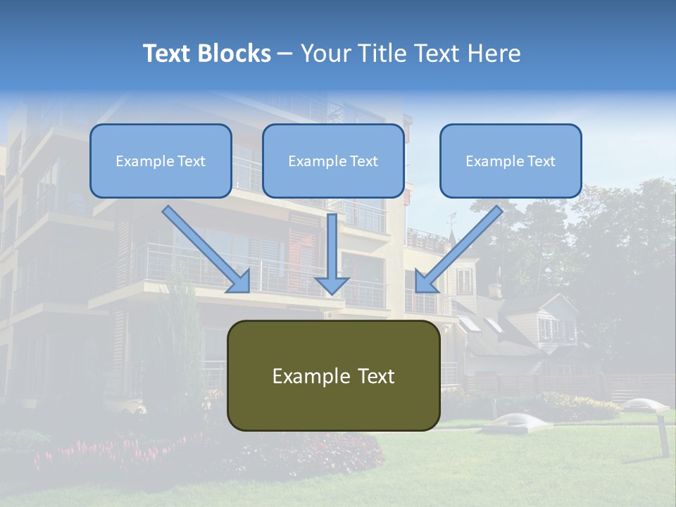 New Modern Apartments PowerPoint Template