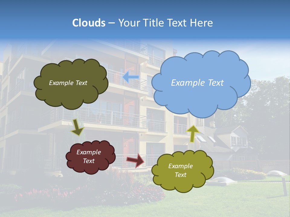 New Modern Apartments PowerPoint Template