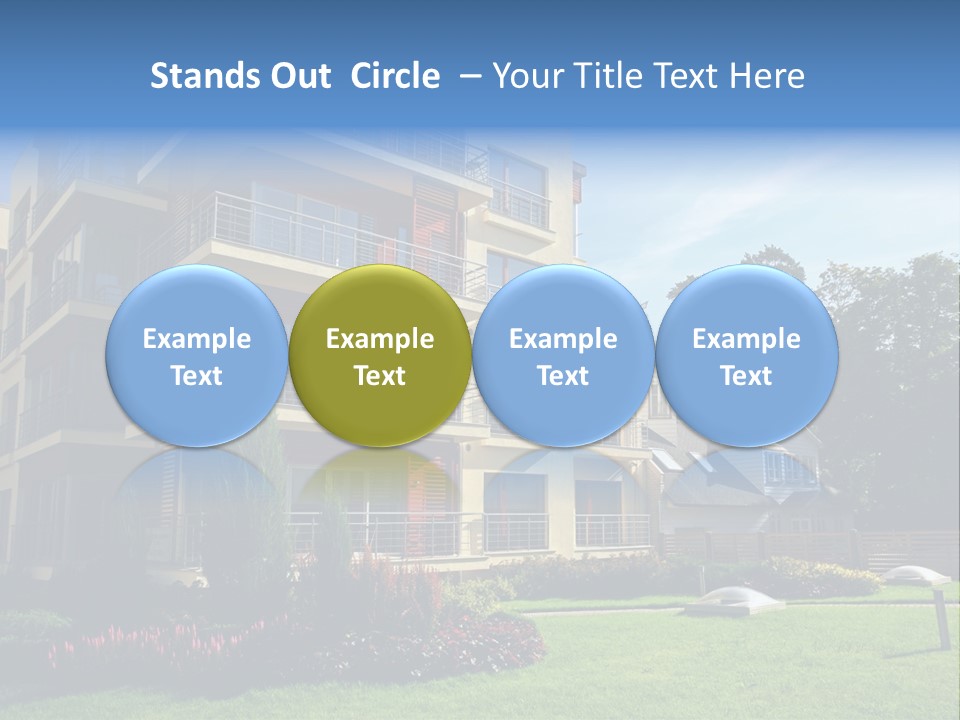 New Modern Apartments PowerPoint Template