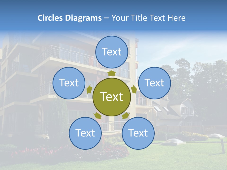 New Modern Apartments PowerPoint Template