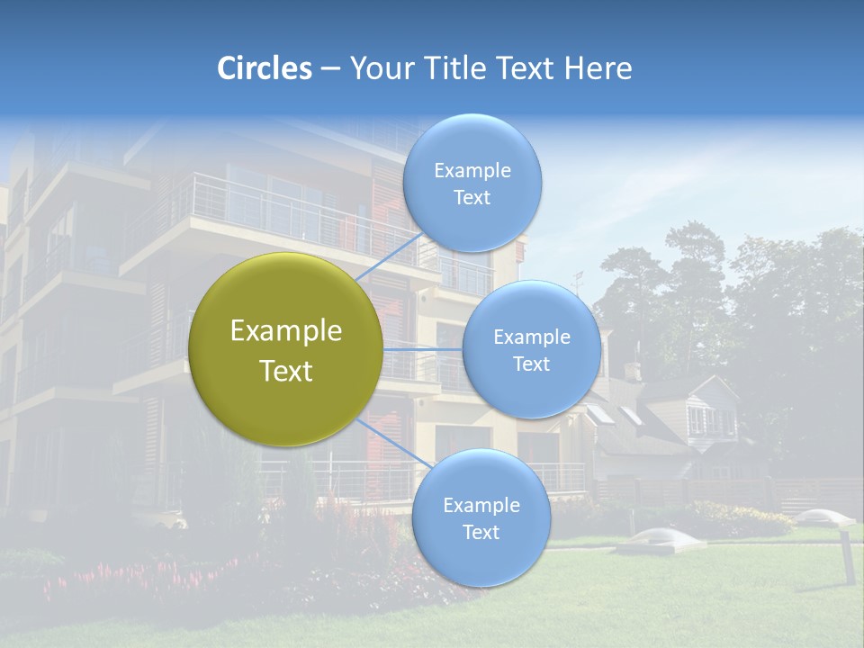 New Modern Apartments PowerPoint Template