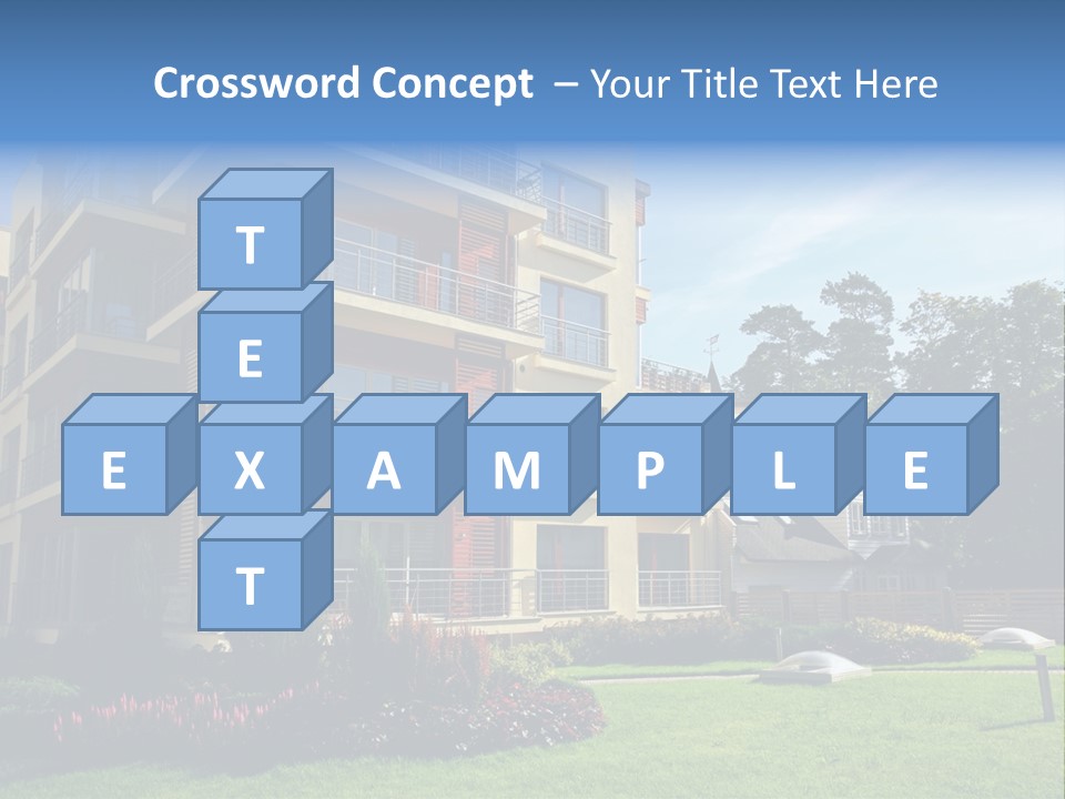 New Modern Apartments PowerPoint Template