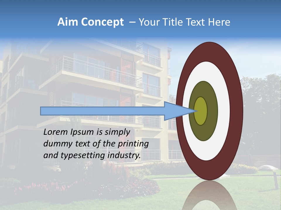 New Modern Apartments PowerPoint Template