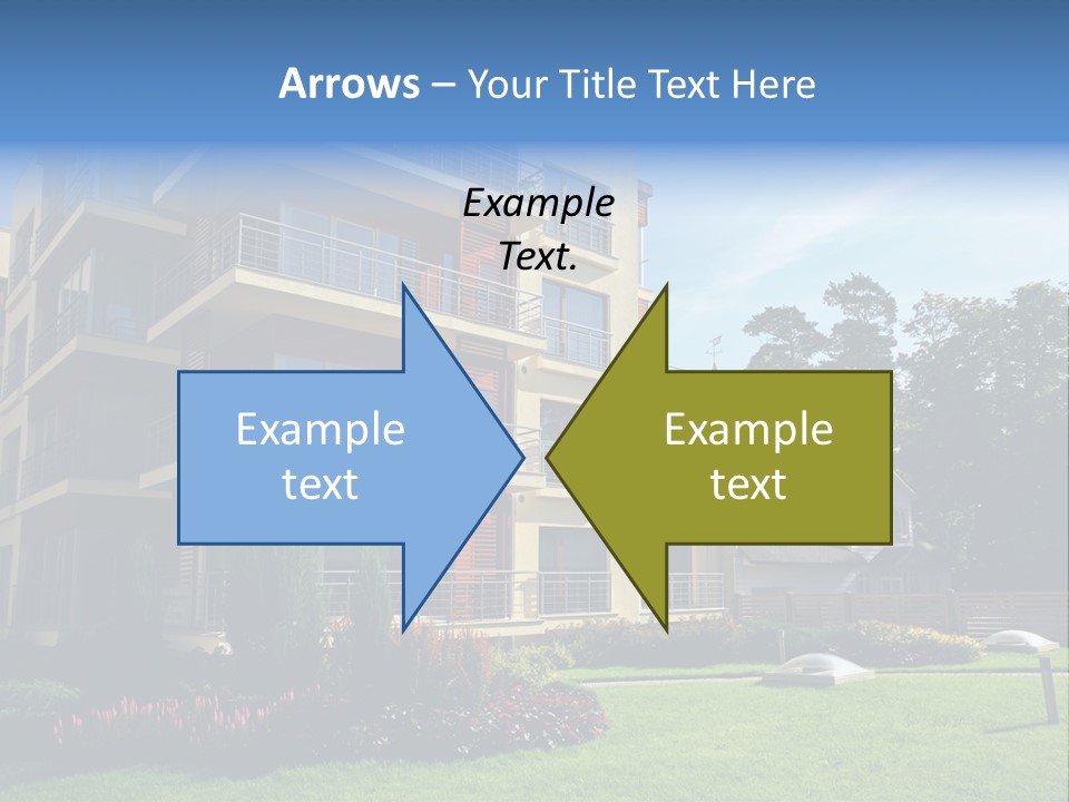 New Modern Apartments PowerPoint Template