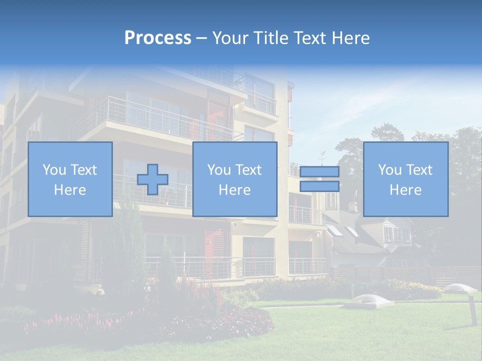 New Modern Apartments PowerPoint Template