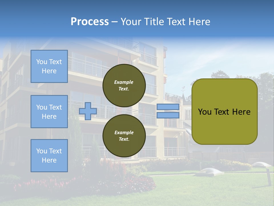 New Modern Apartments PowerPoint Template