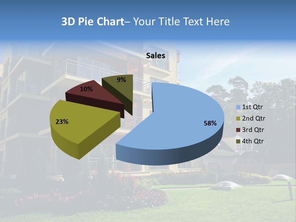 New Modern Apartments PowerPoint Template