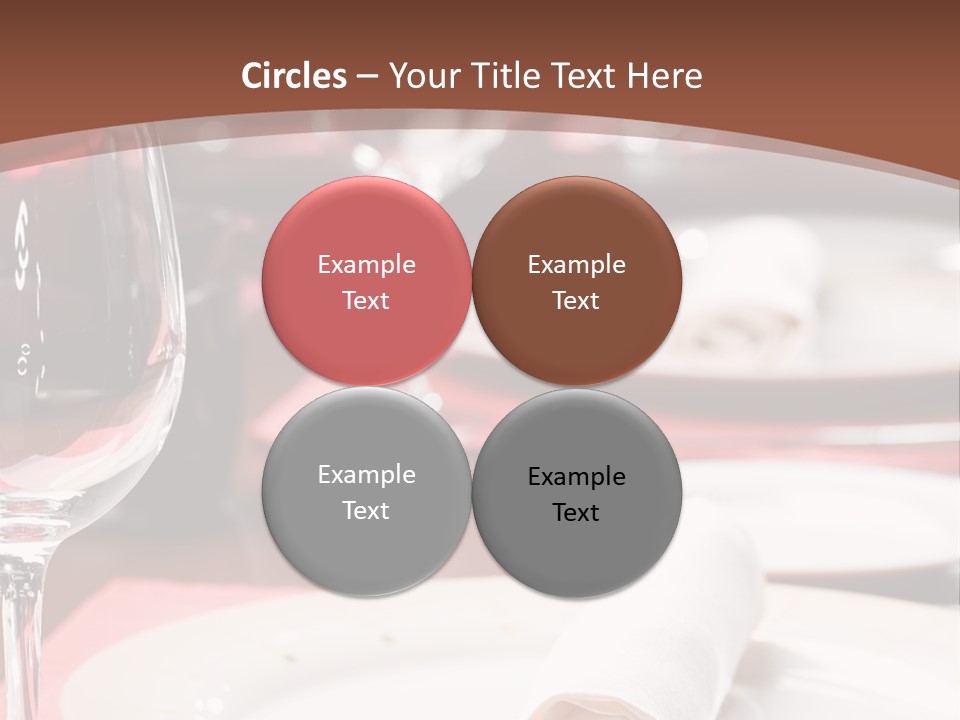 Restaurant Set PowerPoint Template