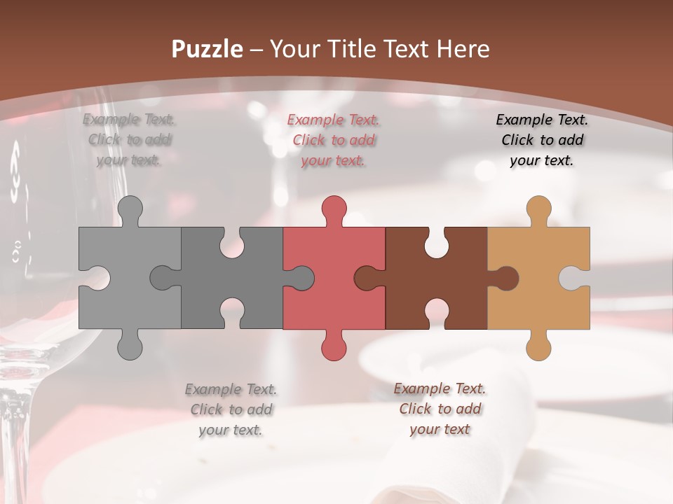 Restaurant Set PowerPoint Template